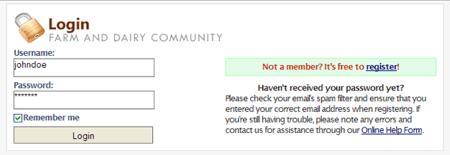 Login Page