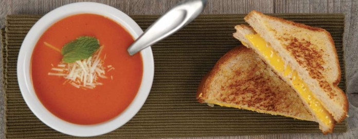 grilled cheese and tomato soup