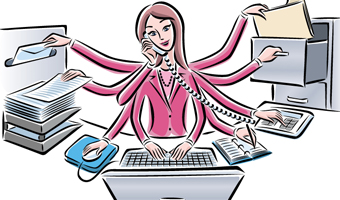 Multitasking hurts performance Multitasking boosts mood