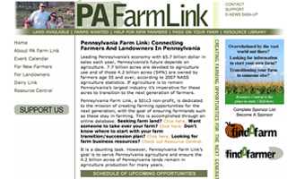 PA Farm Link Pennsylvania Farm Website