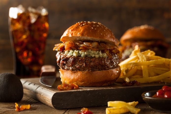 burger Mini Bacon and Blue Burger