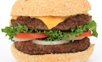 Burger Stressed parents and junk food