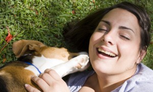 dog and person Can you get sick from your animals?
