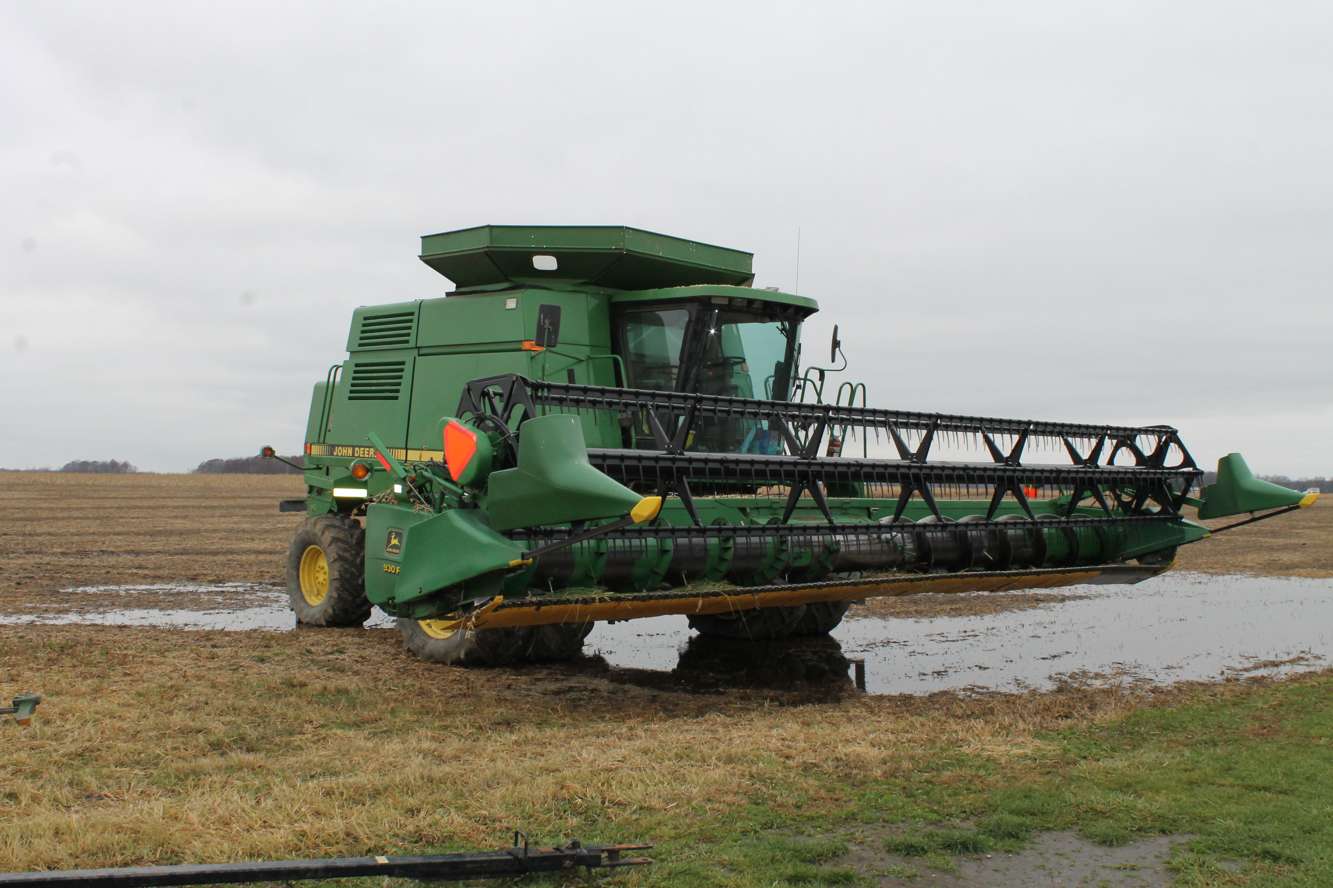 Combine in water