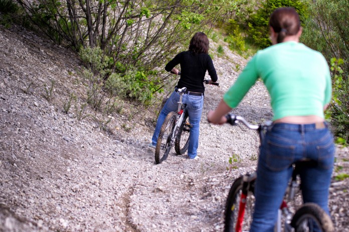 Mountain Biking photo of mountain bikers