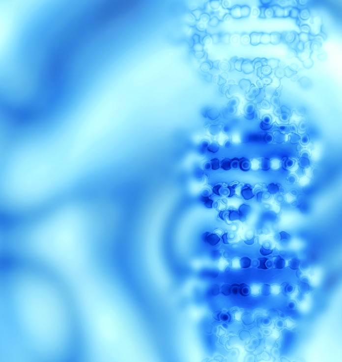 DNA graphic of genetic material