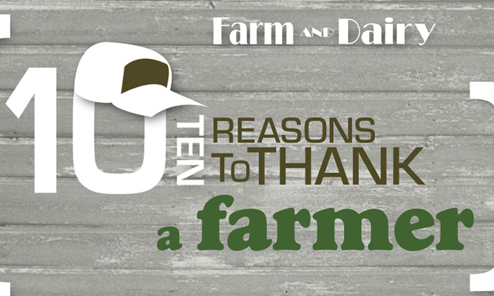 10 reasons to thank a farmer