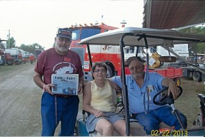 vac.renovetz Dan Renovetz, of Northfield, Ohio, brought Farm and Dairy along for his rookie trip to the Florida Flywheelers February Tractor Show. It was a repeat trip for Marti and Dan Schaefer, of New Springfield, Ohio. Renovetz participated in the vehicle parade three mornings and drove a Silver King tractor in the tractor parade. He hopes to return next year and Farm and Dairy will be happy to join him!