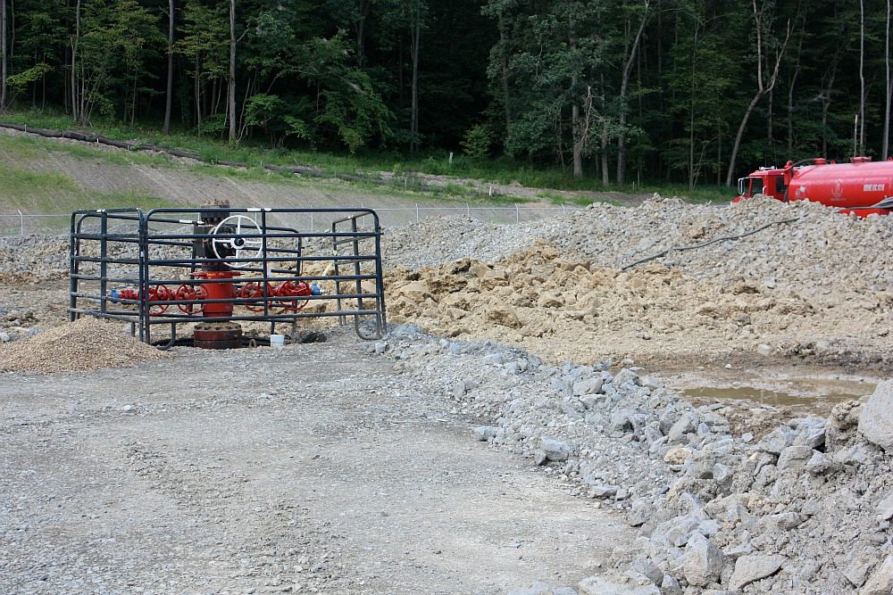 drilled shale well