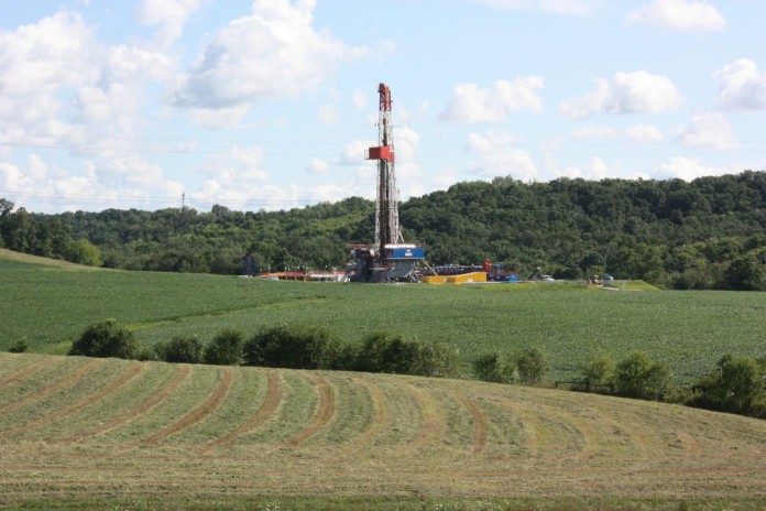 Shale gas rig Shale gas rig