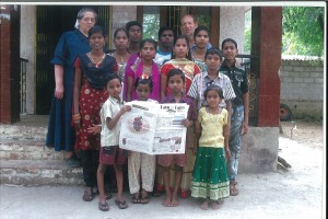Ray and Ada Miller, of Uniontown, Ohio, recently traveled to Tamil Nadu, India, to visit the orphan children they support. The Miller's visited from Feb. 21 through March 10. Although the children enjoyed looking through the Farm and Dairy, they had a little trouble reading it, being that they speak Tamil, not English!