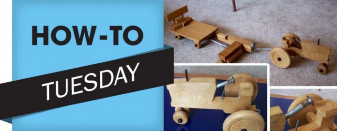 How-to-Tuesday Wood Tractor