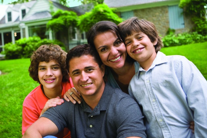 family picture of a family