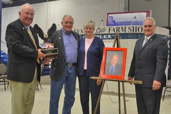 Calvert honored