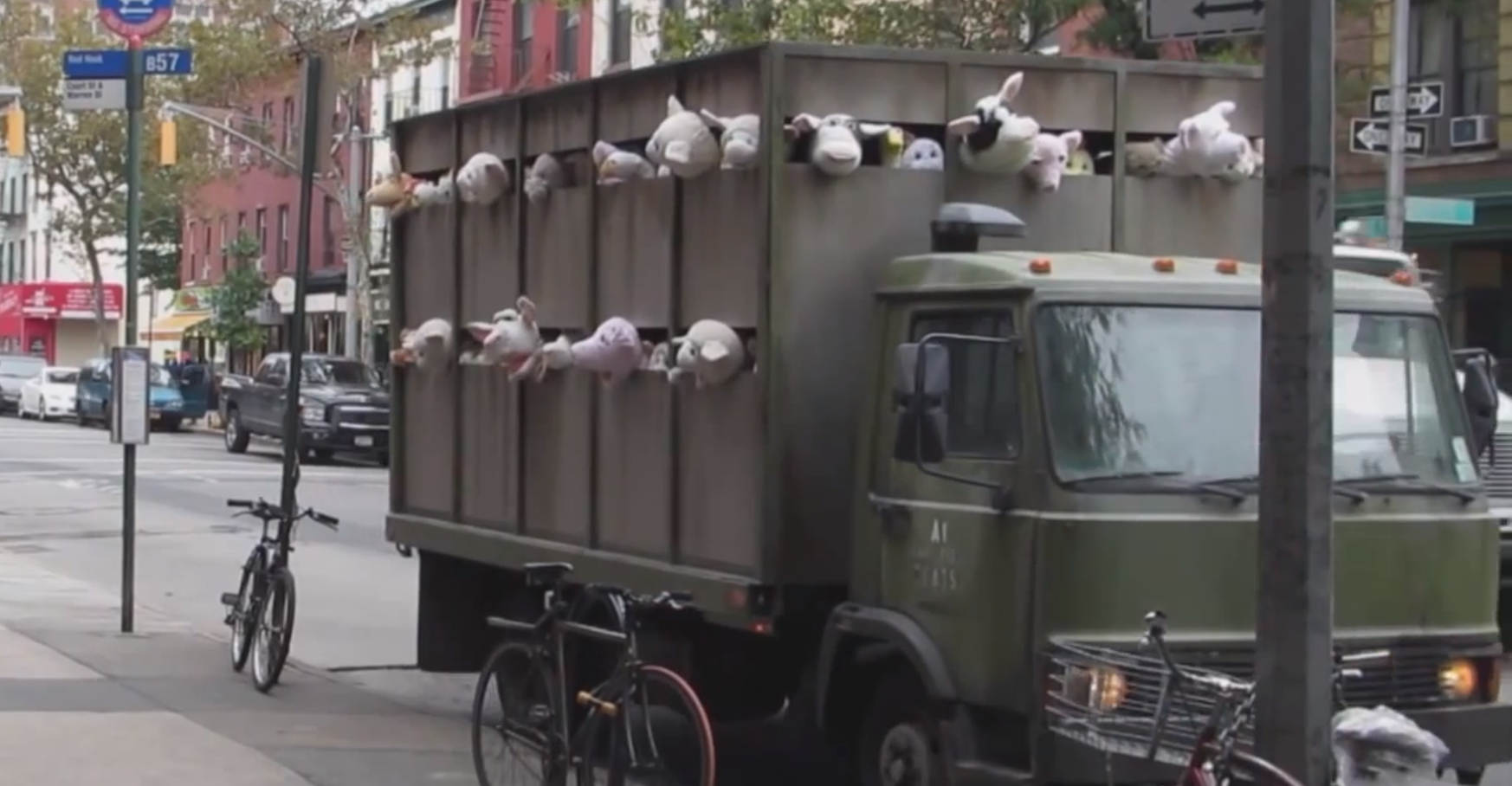 Banksy, Sirens of the Lambs
