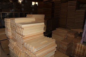 Honey raw wood