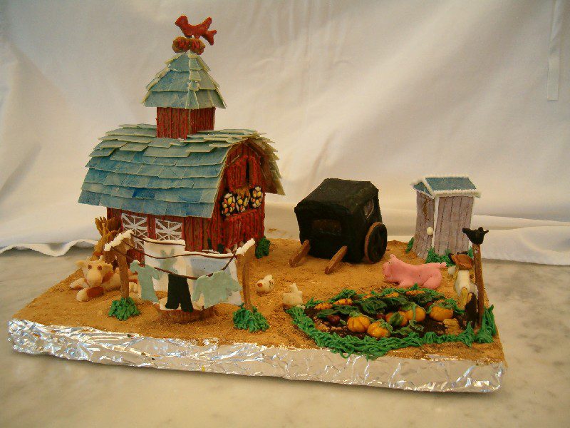 Amish Farm Scene