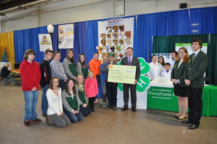 Shell Gift - giant check