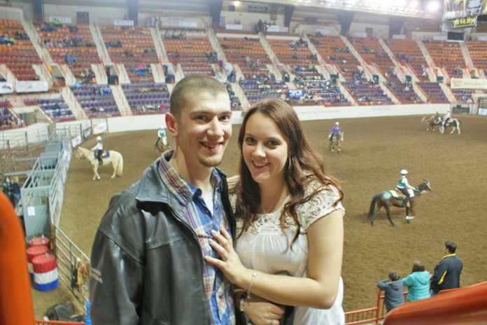 Pa. farm show engagement