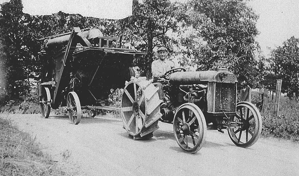 Lee Brown and Fordson Tractor