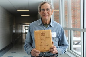 Ed Perkins, service award Service award
