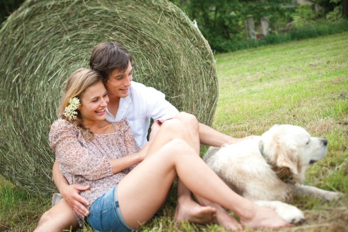 farming-couple couple on a farm