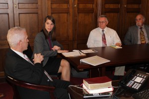 Rep. Bill Johnson (left).