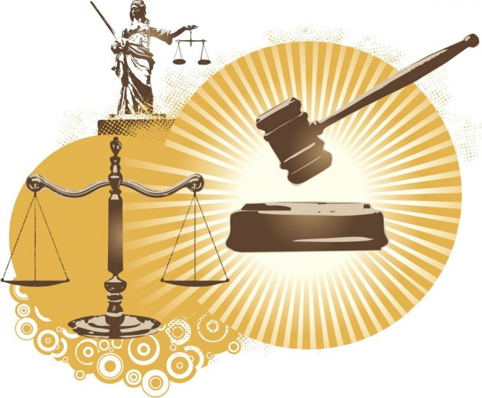 lady liberty, just scale and gavel