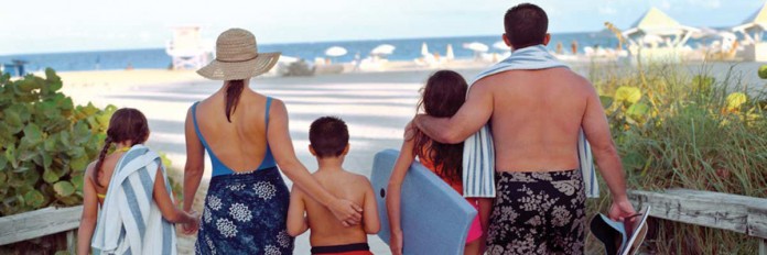 family at beach family at beach