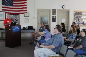 Science writers event.