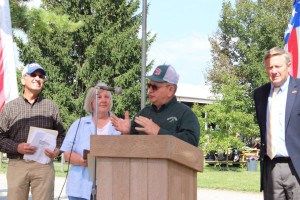 Regional conservation award winners Gerald and Cheryl Whipple, Ottawa County