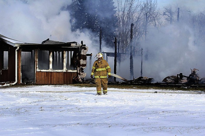 Tallmadge barn fire Barn fire