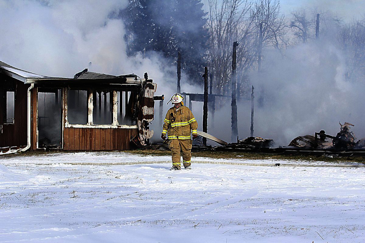 Barn fire