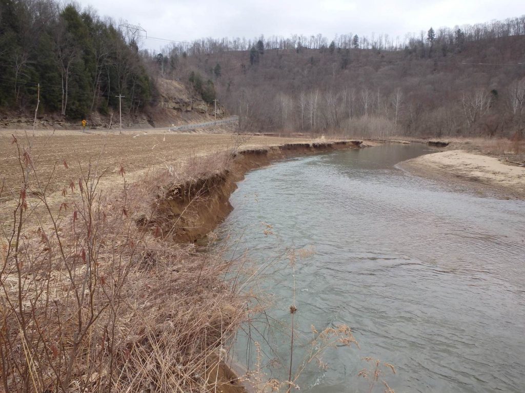 Rapid erosion