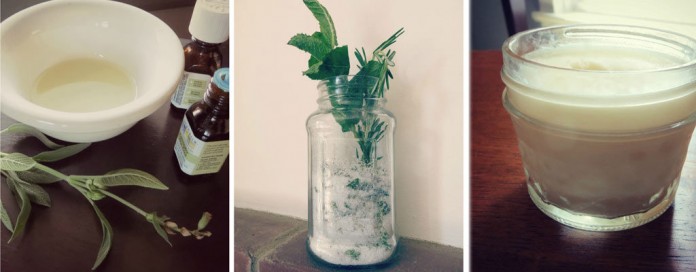 DIY bath and beauty products