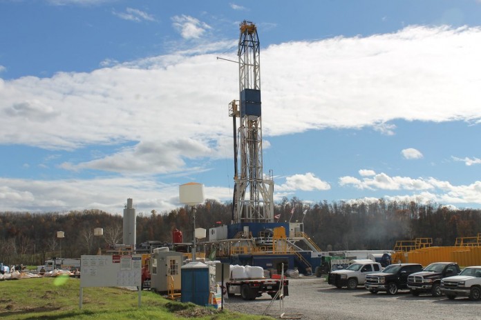 Guernsey Co. well rig copy