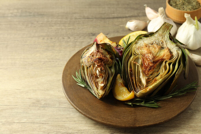 roasted-artichoke