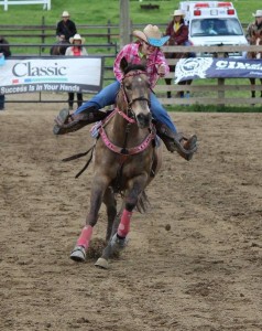 Emma competing.