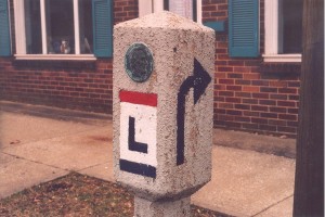 Lincoln Highway marker