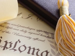diploma and tassel