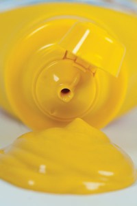 bottle of mustard