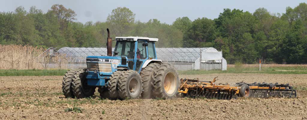 row crop planting