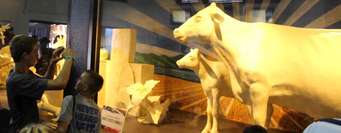 2014 Ohio State Fair butter cow 2014 Ohio State Fair butter cow