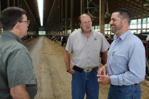 Talking freestall barn