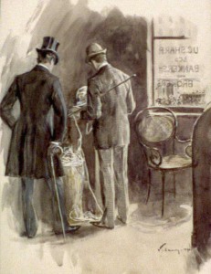 Ticker Tape Broker 1894