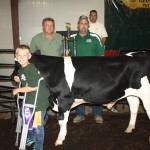 Columbiana County Fair grand champion dairy beef feeder