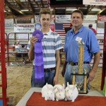 Grand champion rabbit meat pen