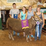Canfield Fair grand champion beef feeder