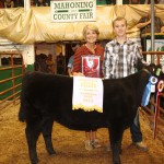 Canfield Fair reserve champion beef heifer feeder