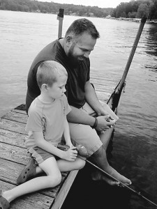 Justin and Cooper Dorr